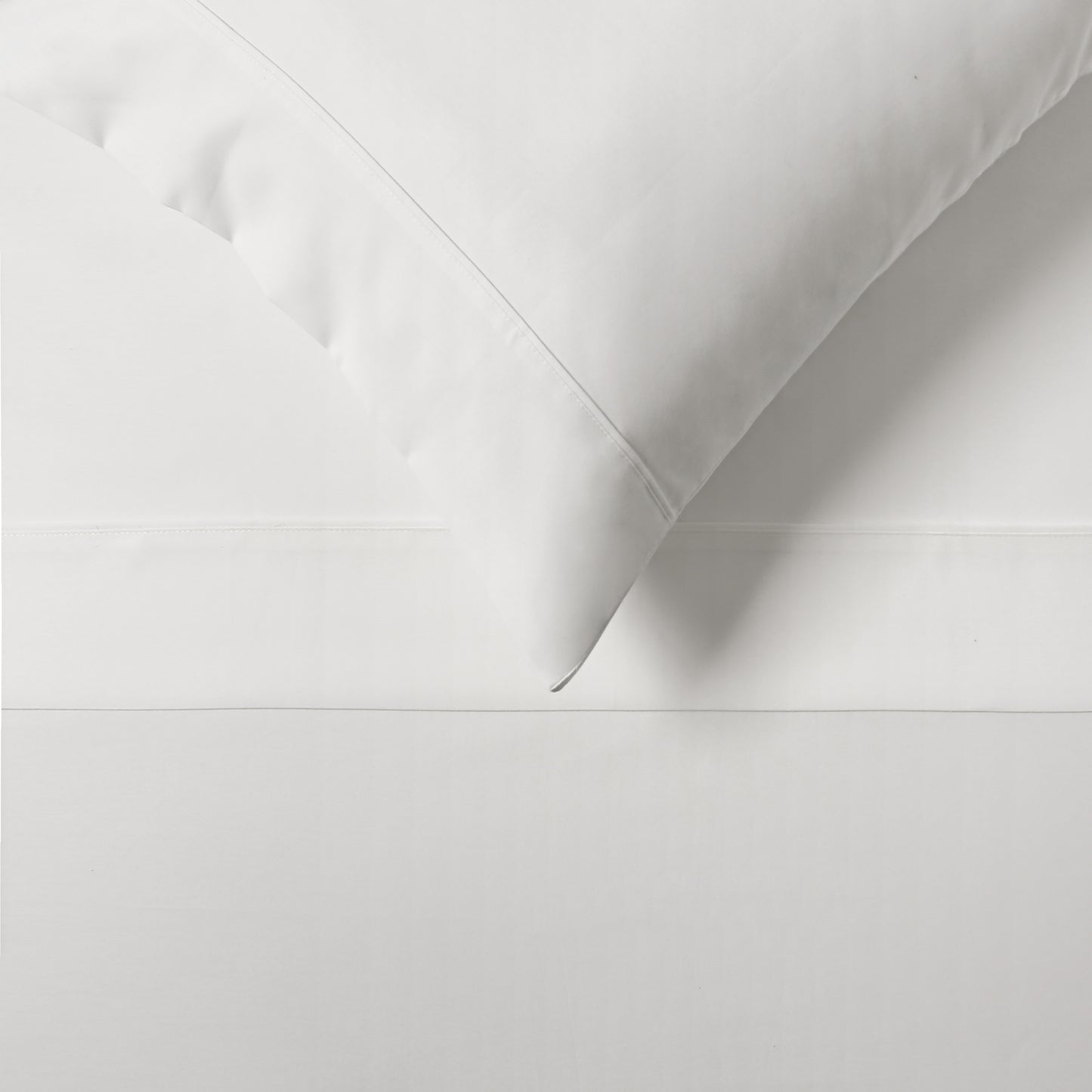 Stonewashed Cotton Sheet Set- White