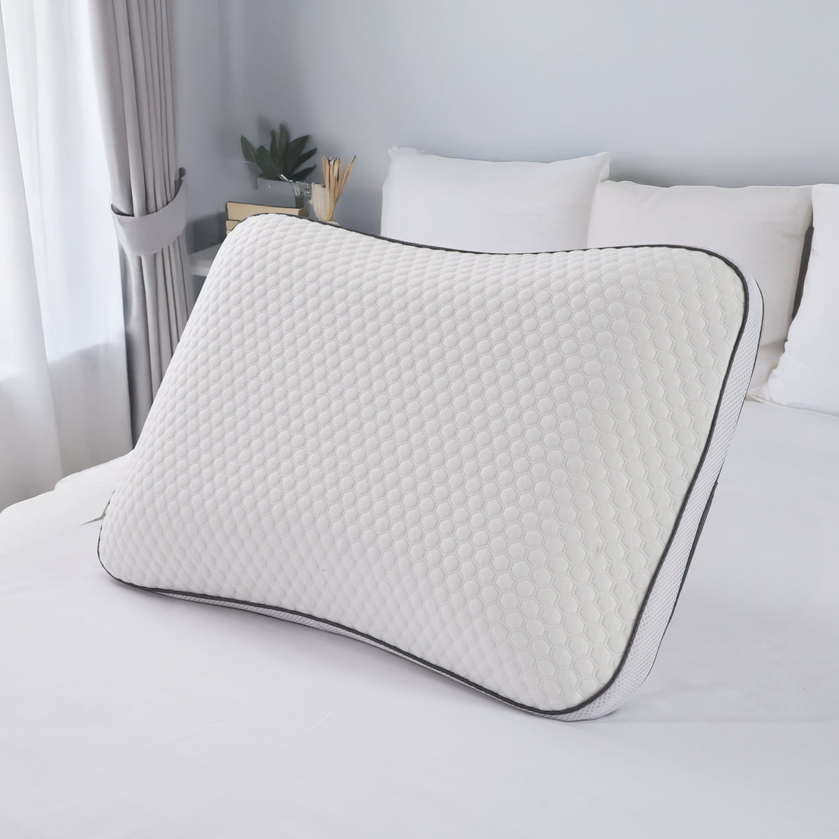 Curved Memory Foam Pillow