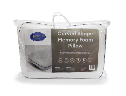 Curved Memory Foam Pillow