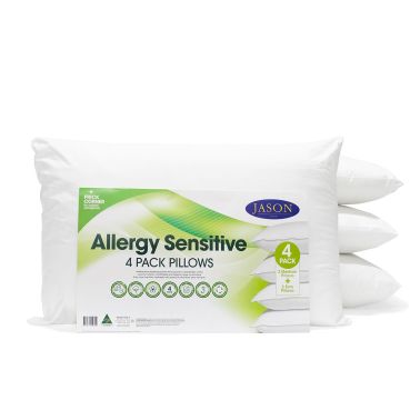 Jason allergy sensitive 4 pillows with insert card