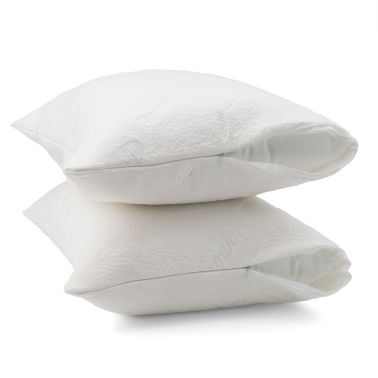 Jason bamboo blend pillow protectors covering pillows