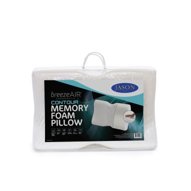 BreezeAir Memory Foam Pillow - Contour