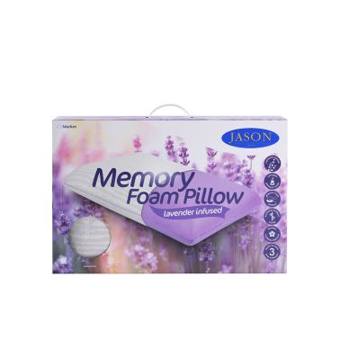 Memory Foam Scented Pillow - Lavender