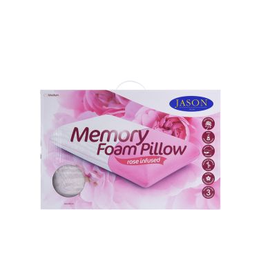Memory Foam Scented Pillow - Rose